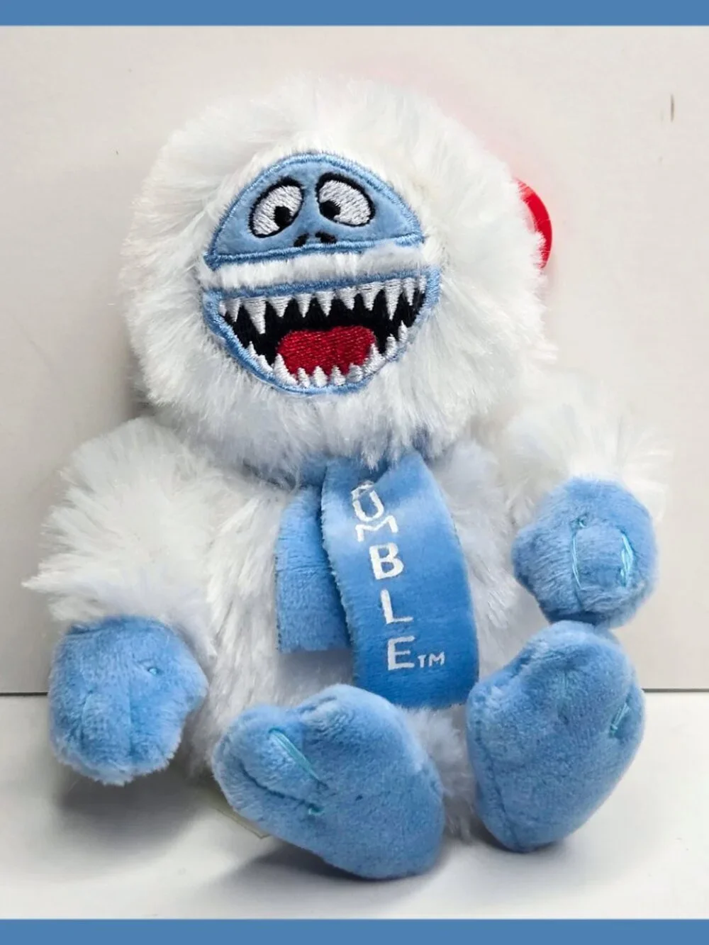 Rudolph the Red-Nosed Reindeer BUMBLE Plush Keychain Bag charm 6”